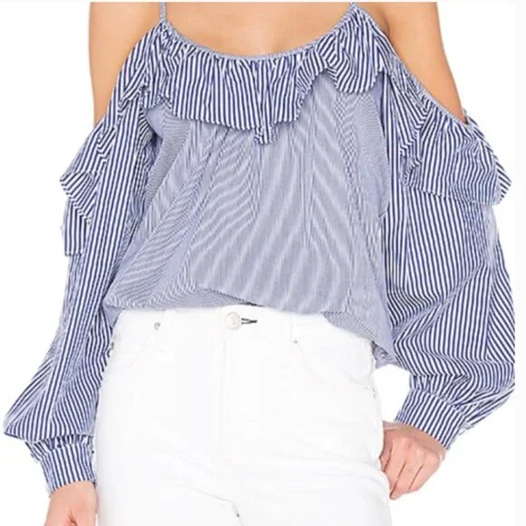 Parker "Maureen Combo" Blouse in Size XS - Picture 2 of 13